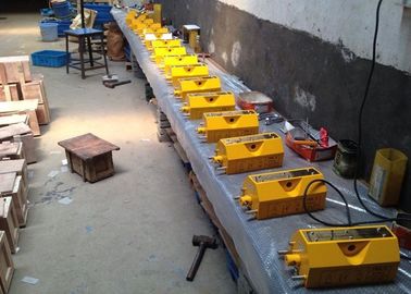 Manual Magnetic Lifter of Yellow Color  with Safety Factory 2.5:1, Magnetic Steel  150kg - 3200kg