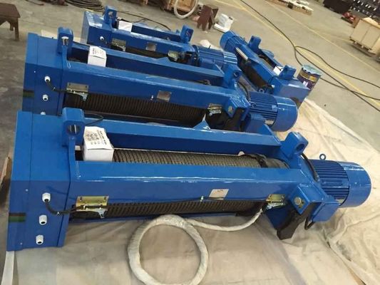 Single Girder Electric Wire Rope Hoist With M5 Duty Work In European Design