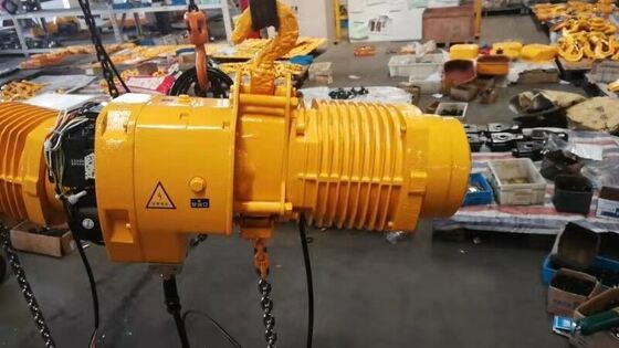 Running Type Electric Chain Hoist with 50T Capacity and Customizable Lifting Height in Light Aluminum Alloy Shell