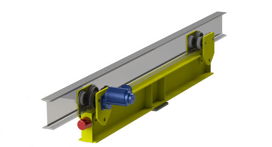 Under Running Overhead Crane 5ton Capacity with 3-30m Lifting Height and A3-A4 Working Duty for Efficient Workshop Use
