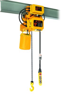 220v - 440v Electric Chain Hoist Leading Crane Steel Material 3m Standard Lifting Height