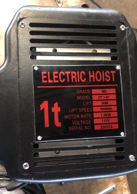 380V elektrikli zincir kaldırıcı 6m ve 10m zincir uzunluğu ve 220V-690V güç kaynağı ile