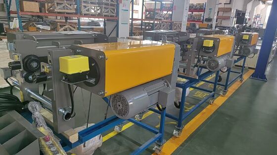 İnşaat Makinesi Parçaları Asma Platform 20T Elektrikli Vinç ve paletli