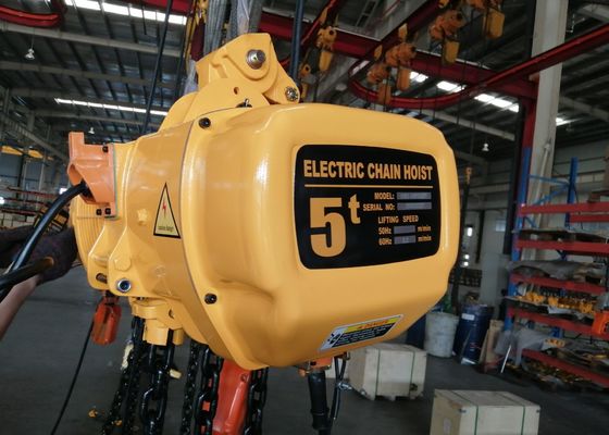 G80 Zinciri 10T Kaldırma Motorlu Arabası Elektrikli Zincirli Vinç