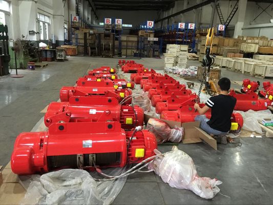 Madencilik Tersanesi için 20m / Min Elektrikli Halatlı Vinç 5t
